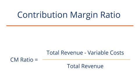 Contribution Margin Ratio Template .
